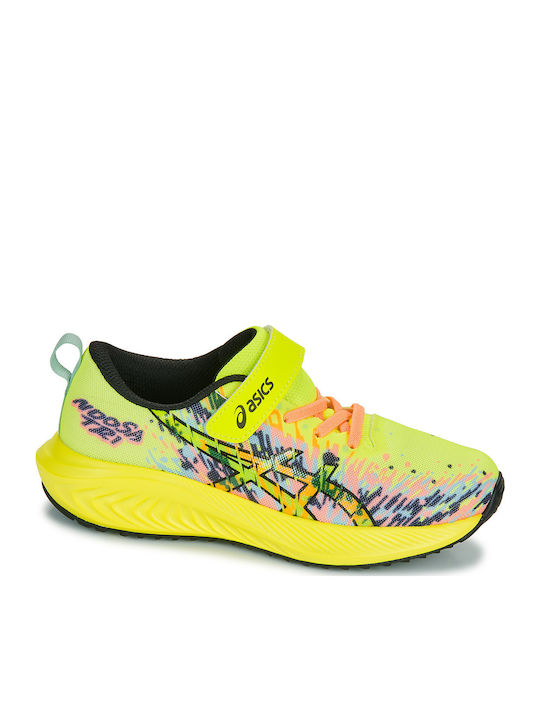 Pre-noosa TRI 16 PS Kids Sports Shoes Running with Hoop & Loop Closure Yellow