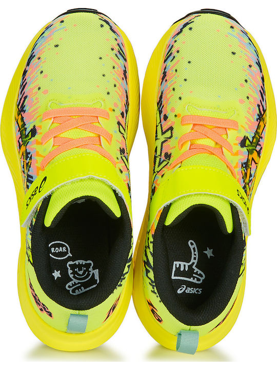Pre-noosa TRI 16 PS Kids Sports Shoes Running with Hoop & Loop Closure Yellow