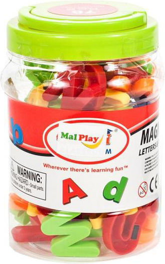 MalPlay Εκπαιδευτικό Παιχνίδι Γράμματα & Αριθμοί (EN)