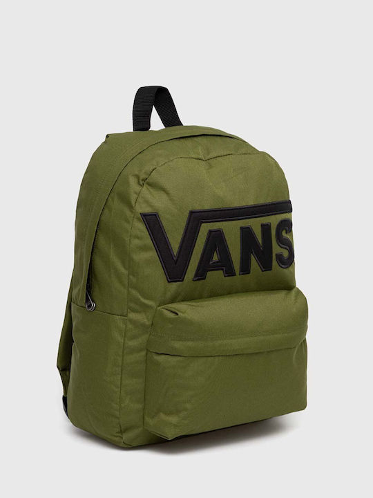 Vans Skool Drop V School Bag Backpack Junior High-High School in Green color