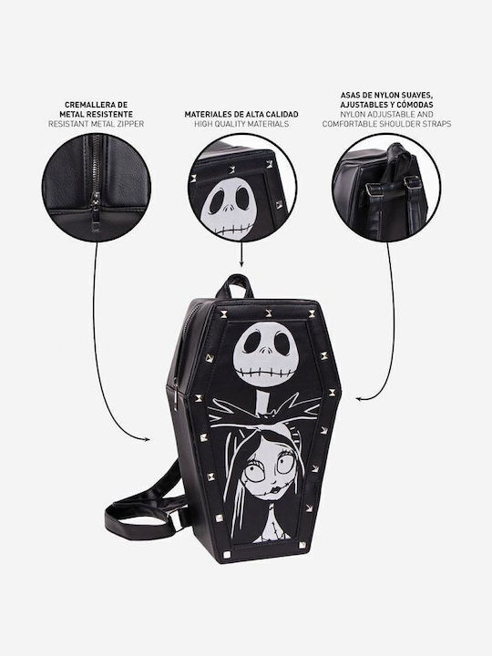 Cerda Nightmare Before Christmas Kinder Taschen Rucksack Schwarz 10.531cm Cerda Nightmare Before Christmas Kinder Taschen Rucksack Schwarz 10.531cm