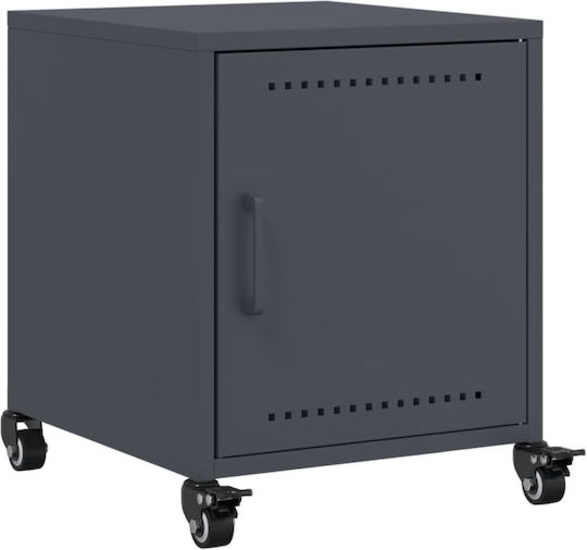 Комоди Метални Сив 2бр 36x39x43.5см