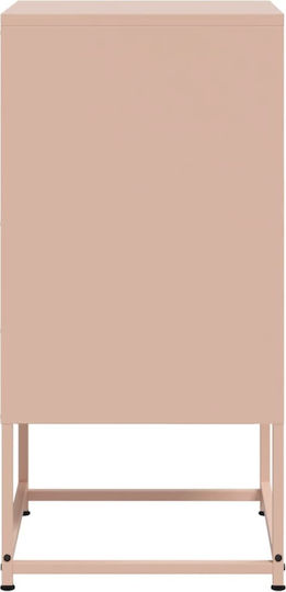 Комоди Метални Розов 2бр 36x39x78см