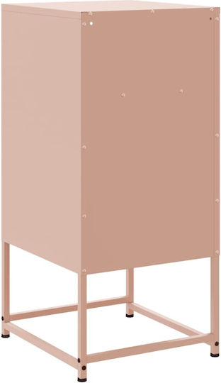 Комод Метален Розов 36x39x78см