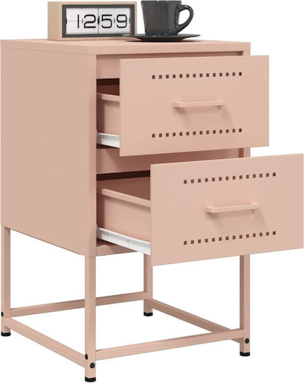 Комод Метален Розов 36x39x60.5см
