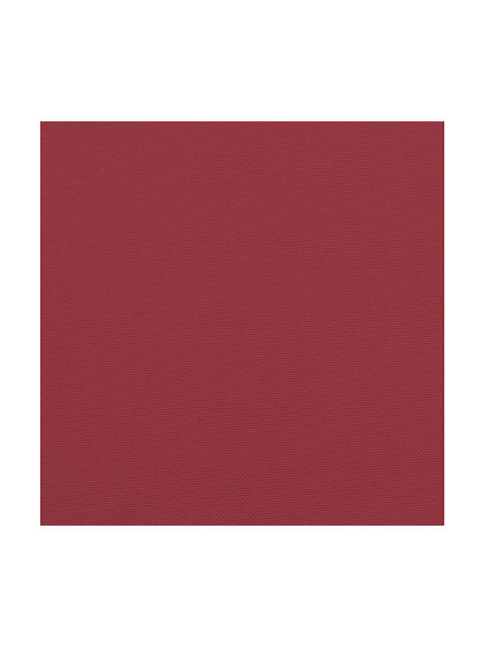 vidaXL Waterproof Bench Cushion Palette Burgundy 40x50cm