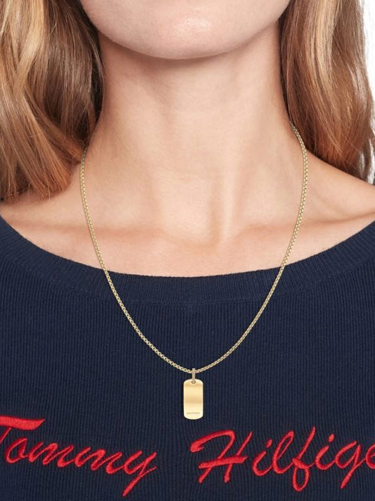 Tommy Hilfiger Κολιέ Επιχρυσωμένο Tommy Hilfiger Κολιέ Επιχρυσωμένο