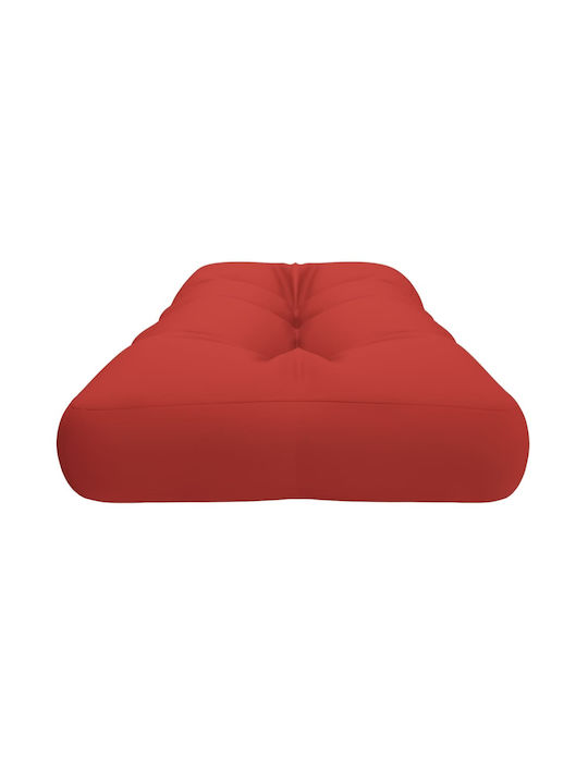 vidaXL Bench Cushion for Pallet Red 40x120 cm