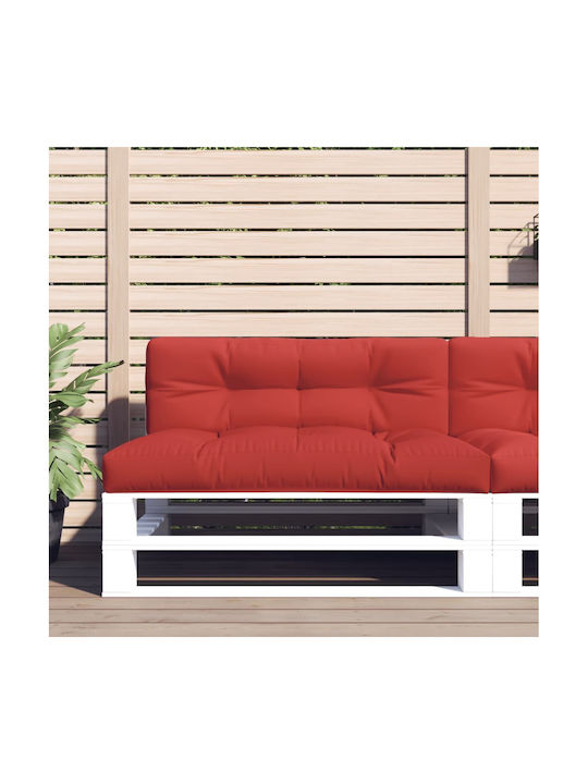 vidaXL Bench Cushion for Pallet Red 40x120 cm