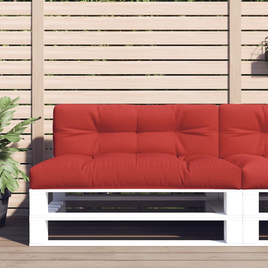 vidaXL Bench Cushion for Pallet Red 40x120 cm