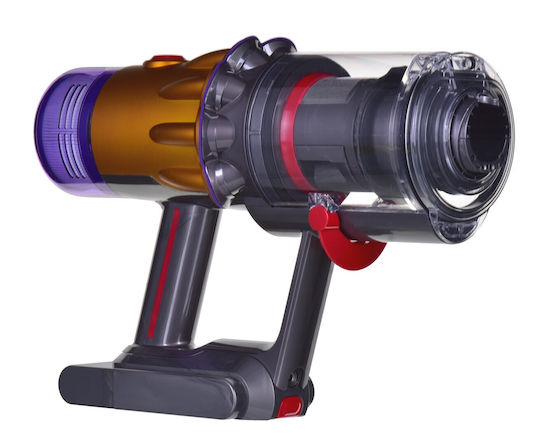 Dyson V12 Detect Slim Absolute (2022) Επαναφορτιζόμενη Σκούπα Stick 25.2V Yellow/Iron/Nickel