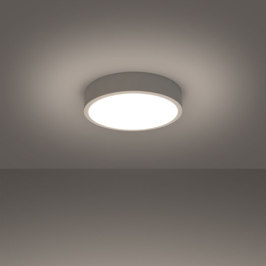 Sollux Таванно осветление Бяла с Вграден LED