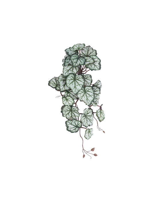Decorative Artificial Plant Begonia Green 45cm in Box GloboStar