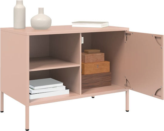 TV-Ständer Metall Rosa M68xT39xH50.5cm