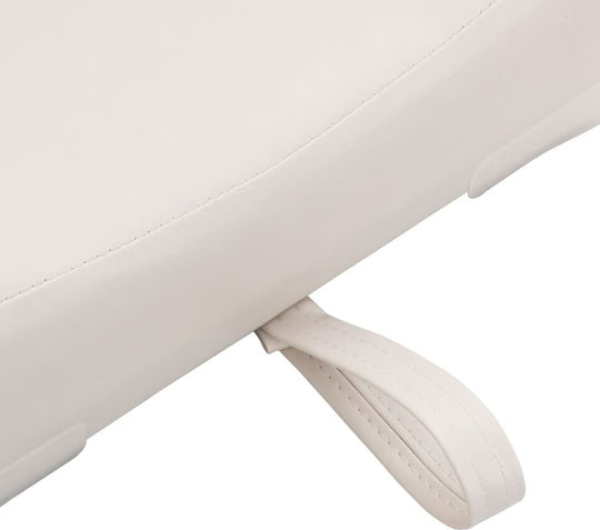 Folding Boat Seat 2 Pieces Blue White 41x36x48 cm 3284286