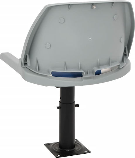 Folding Boat Seat 2 Pieces Blue White 48x51x41 cm 3284280