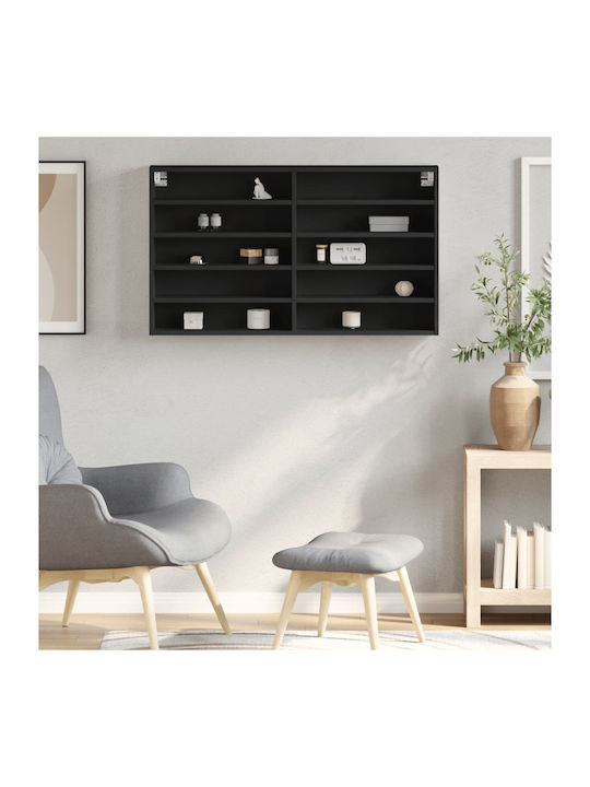 Shelf Wall Black 100x15x58cm