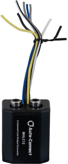 High-low Converter 2 Channel 40w Auto Turn-on Remote Out Auto-connect 720mhlcl12