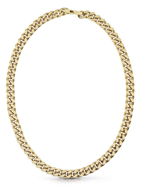 Guess Chain Neck made of Stainless Steel Gold-plated