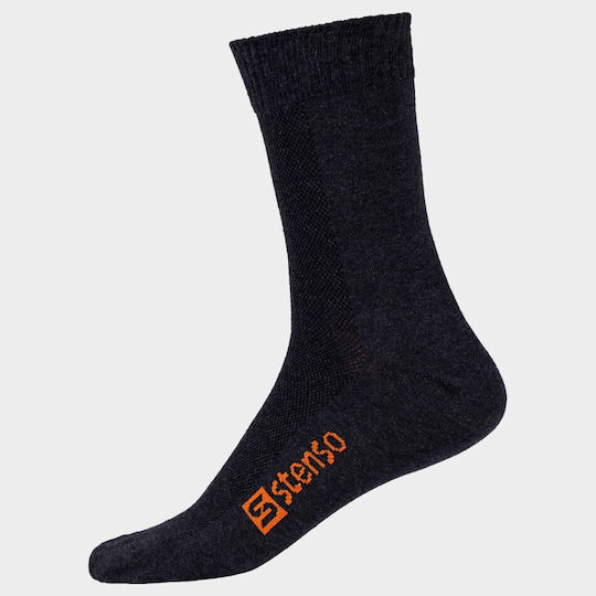Stenso SUMMER LONG Long Hunting Socks Cotton in Black color