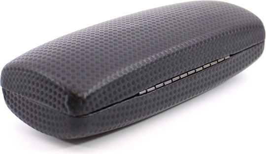 TYO Leather Embossed Black Glasses Case