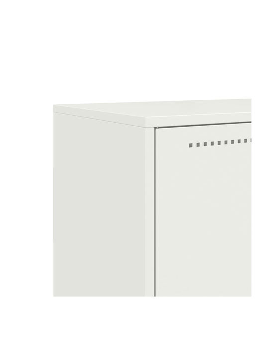 Ντουλάπι Γραφείου Μεταλλικό Ροζ 68.5x38.5x123.5cm