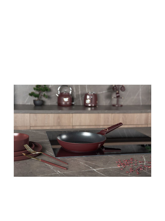 Berlinger Haus Titanpro Leonardo Collection Aluminum Pan with Lid with Non-Stick Interior Coating 24cm