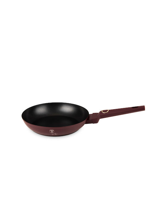 Berlinger Haus Titanpro Leonardo Collection Aluminum Pan with Lid with Non-Stick Interior Coating 24cm
