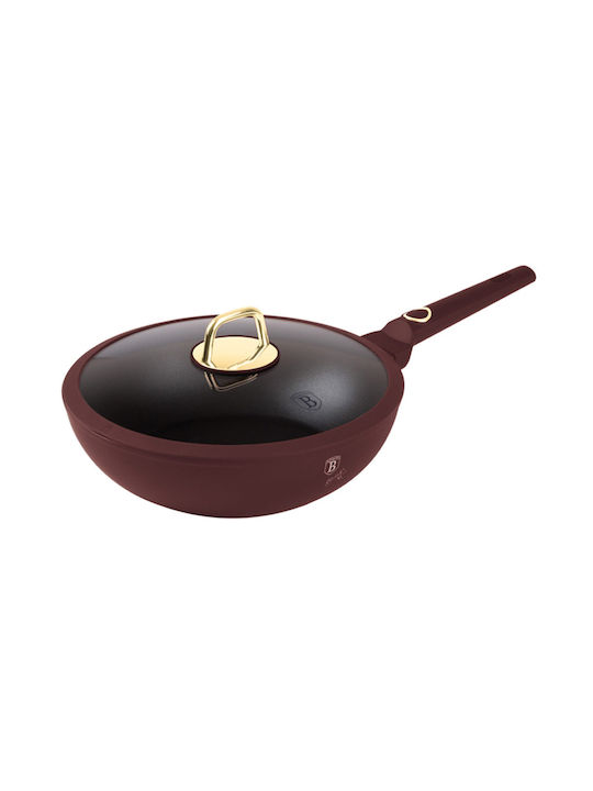 Berlinger Haus Wok With Lid made of Aluminum with Non-Stick Coating 28cm