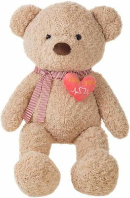 BigBuy Plush Teddy Bear Old Heart 75 cm. (Various Designs) 1pc