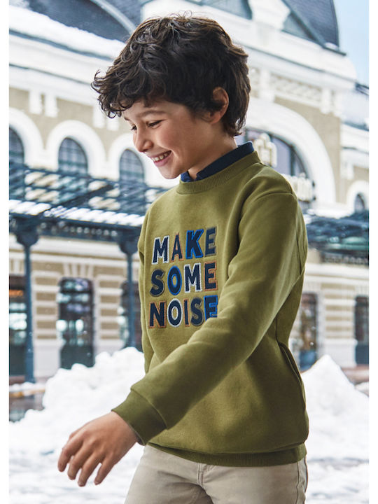 Mayoral Kids Sweatshirt Khaki