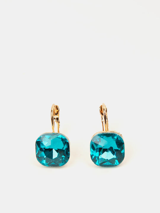 Rock Club Earrings Pendants with Stones