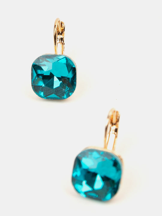 Rock Club Earrings Pendants with Stones