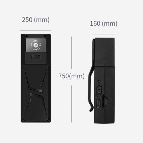 Cameră Ascunsă WiFi 8MP cu Slot pentru Card de Memorie