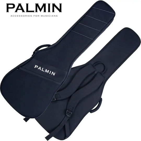 Palmin Waterproof Padded Acoustic Guitar Suitcase Black