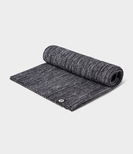 Manduka Yoga Rug Αναδιπλούμενο Στρώμα Γυμναστικής Yoga Μαύρο (180x70x5cm)