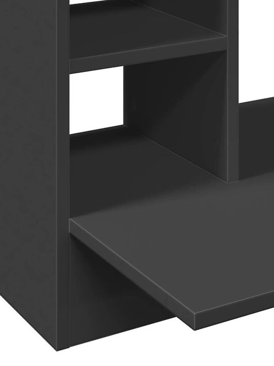 Дървено Черно Бюро 105x48x75см
