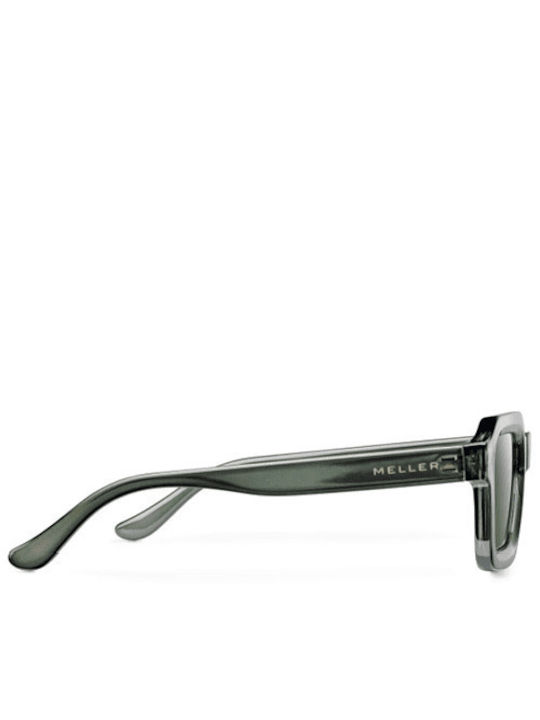 Meller Sunglasses with Green Plastic Frame and Green Polarized Lens NAY3-FOGOLI