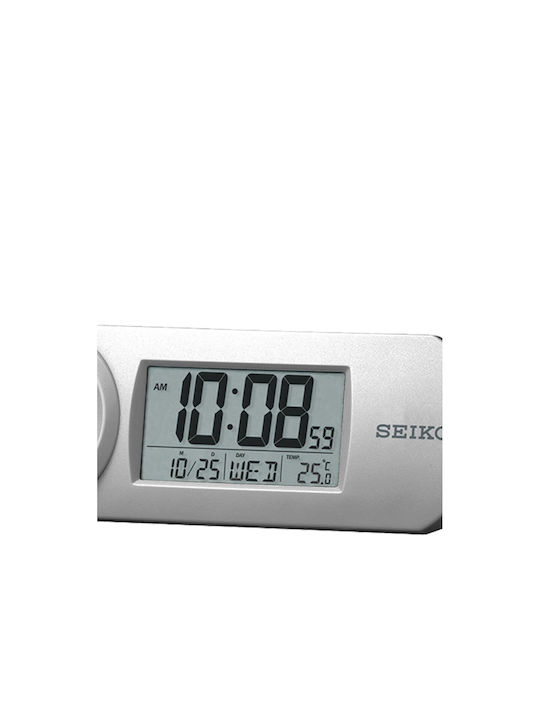 Seiko Tabletop Digital Clock with Alarm QHL067S