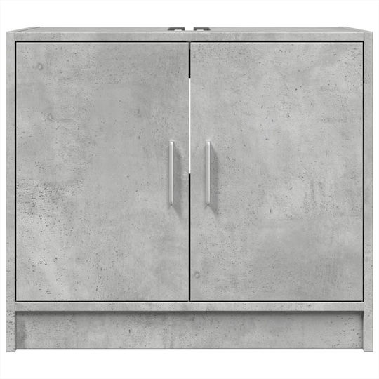 vidaXL Countertop without Sink L63xW29xH55cm Gray
