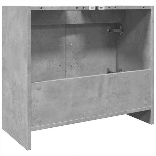 vidaXL Countertop without Sink L63xW29xH55cm Gray