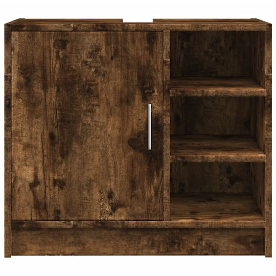 vidaXL Countertop without Sink L63xW29xH55cm Smoky Oak