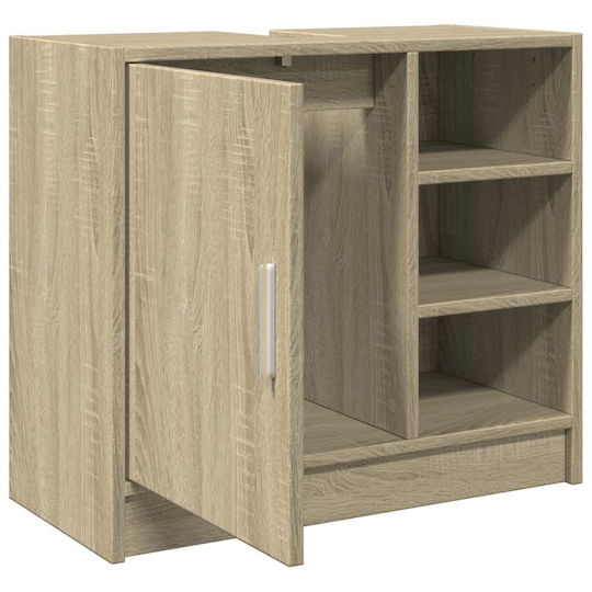 vidaXL Πάγκος χωρίς Νιπτήρα Μ63xΒ29xΥ55cm Καφέ