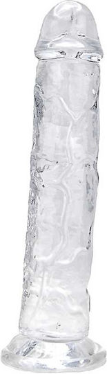 Loving Joy Dildo realist Cu ventuză Transparent 19cm