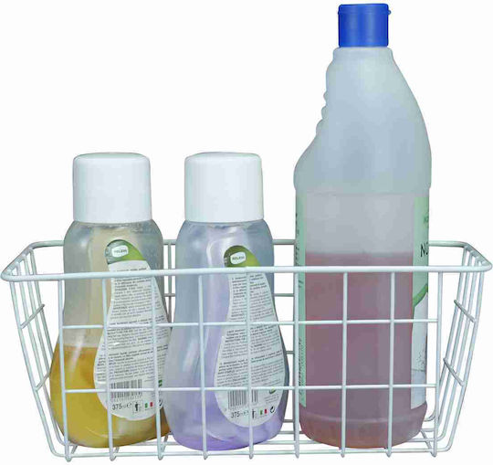 Uncle George Storage Basket White 29x12x13cm 1pcs