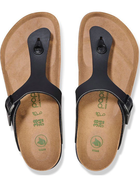 Gizeh' Women's Flat Sandals in Black Color Regular Fit