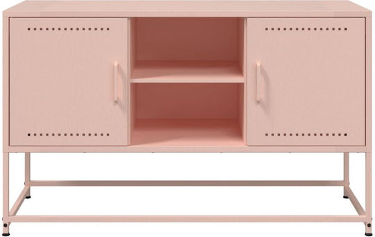 TV-Ständer Metall Rosa M36xT39xH123cm