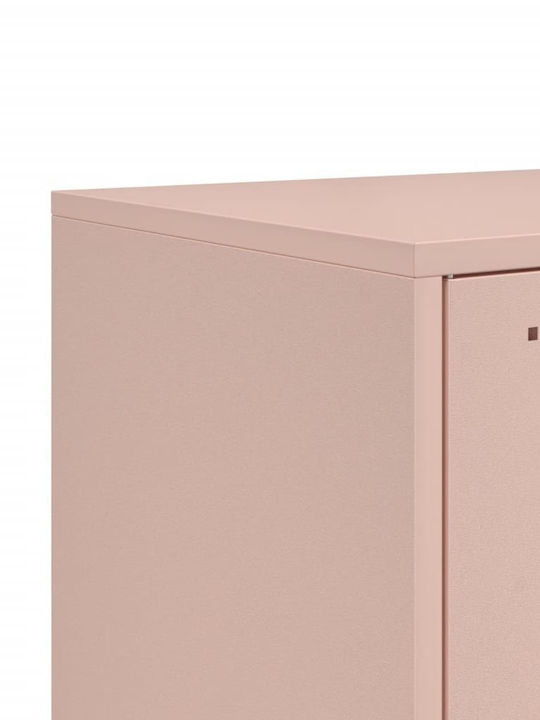 Έπιπλο Τηλεόρασης Μεταλλικό Ροζ Μ36xΠ39xΥ123cm
