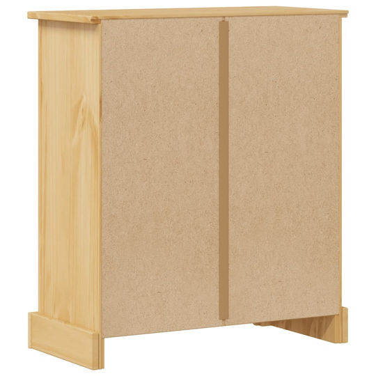 vidaXL Bathroom Cabinet L70xW33xH80cm Brown