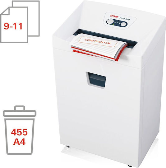 HSM Pure 420 11-Sheet Paper Shredder